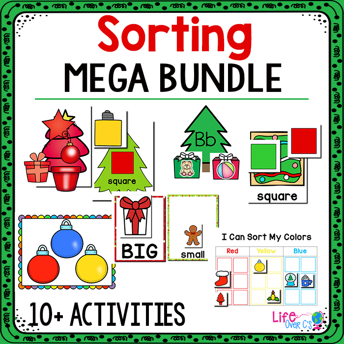 Christmas Sorting Activities | Pre-K/Preschool Math Centers – lifeovercs christmas-sorting-activities-pre-k-preschool-math-centers-lifeovercs