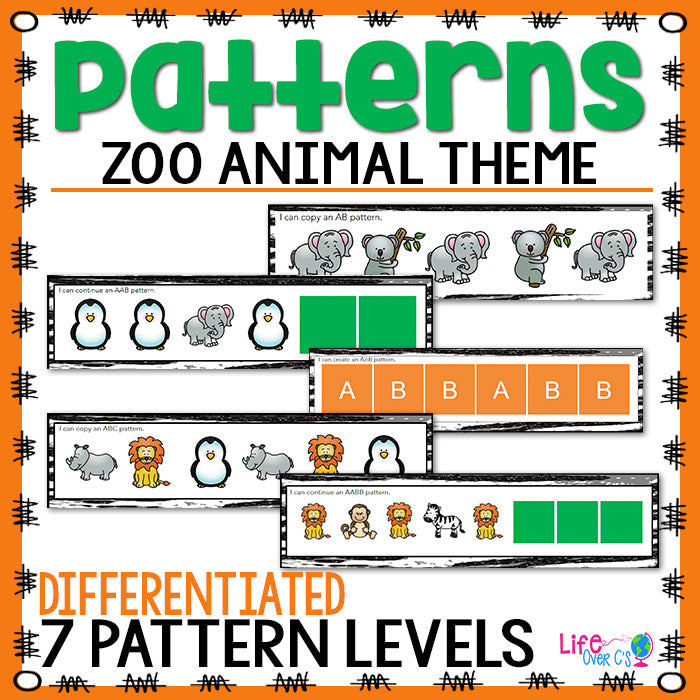 Zoo Printable Animal Pattern Set for Preschool... – lifeovercs zoo-printable-animal-pattern-set-for-preschool-lifeovercs