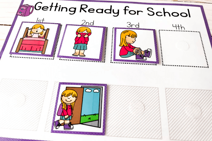 Differentiated Life Skills Sequencing Mats
