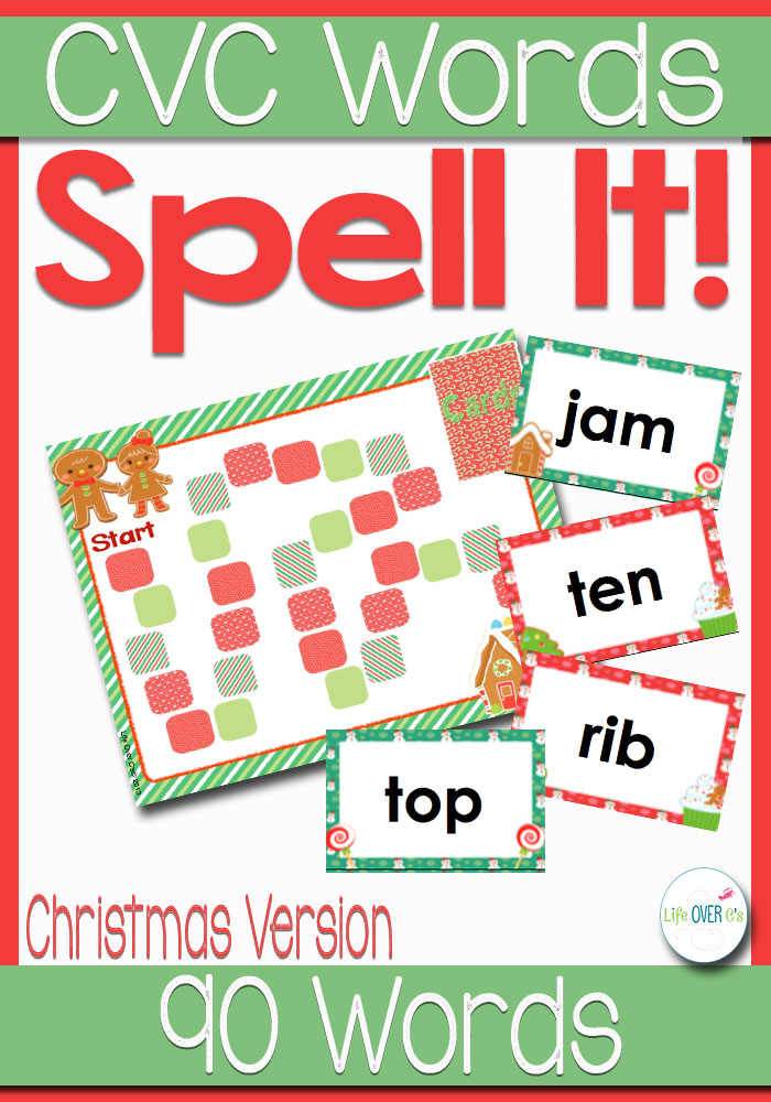 Kids will love practicing CVC Words with this fun CVC Word Family file folder game. With 90 CVC words, it will be a new game every time they play!