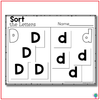 Alphabet Uppercase/Lowercase Letter sorts