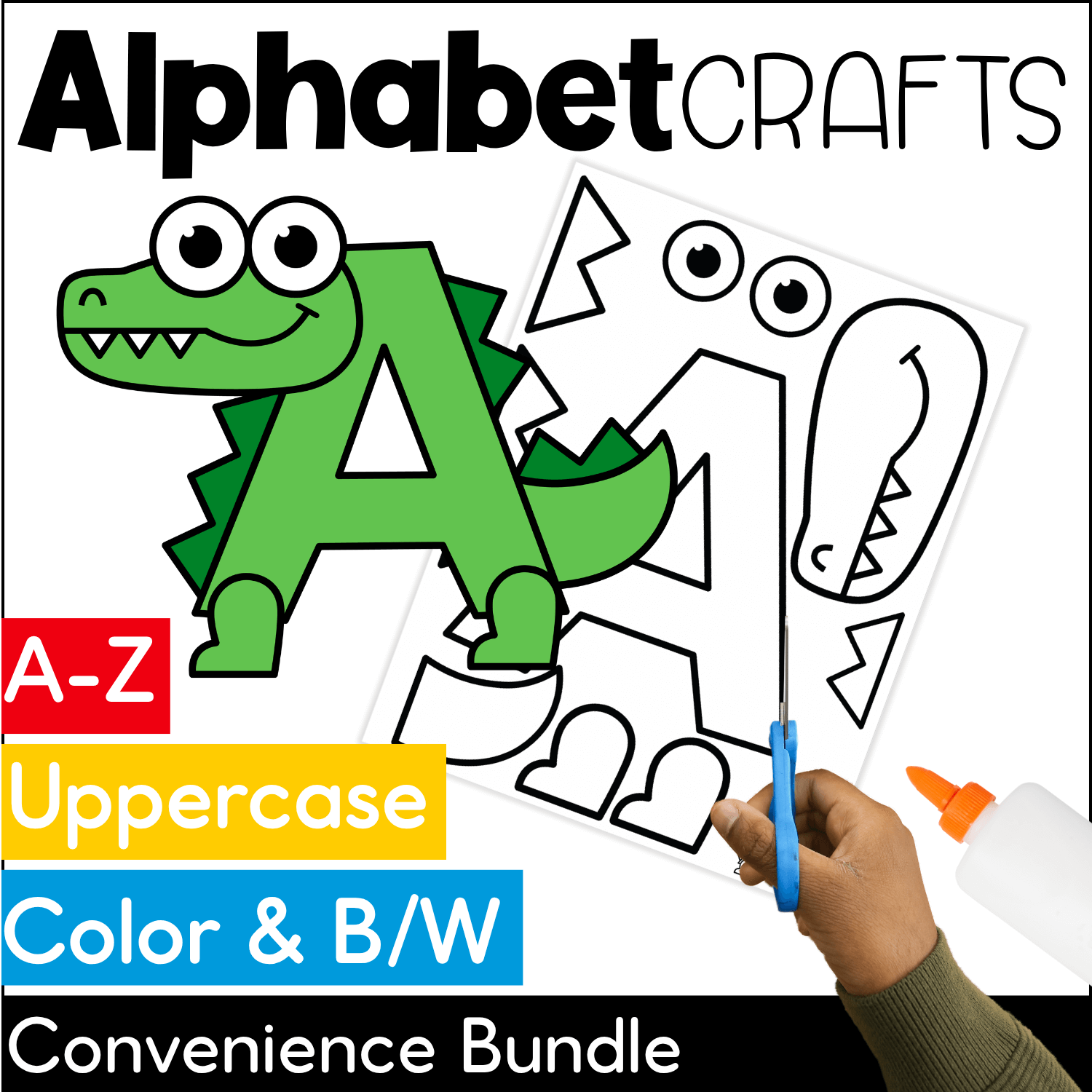 Abc Crafts Store Alphabet Crafts Convenience Bundle – lifeovercs