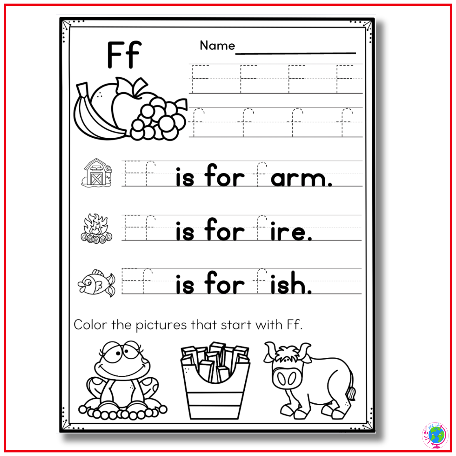 Alphabet Handwriting Printables & Centers