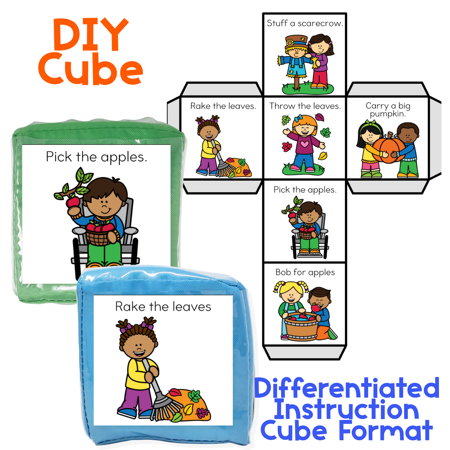 Brain Break Cube | Fall Theme
