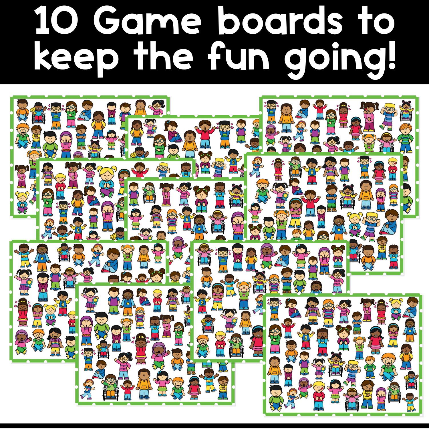 I Spy Board Game Emotions | SEL | Emotional Regulation | Visual Discrimination