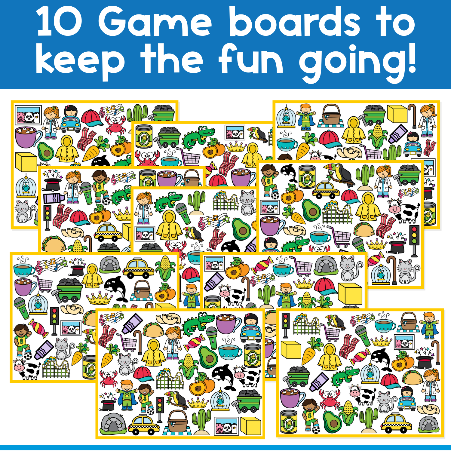 I Spy 'Flip' Board Game | Letter Sounds 'C' | Articulation | Sensory
