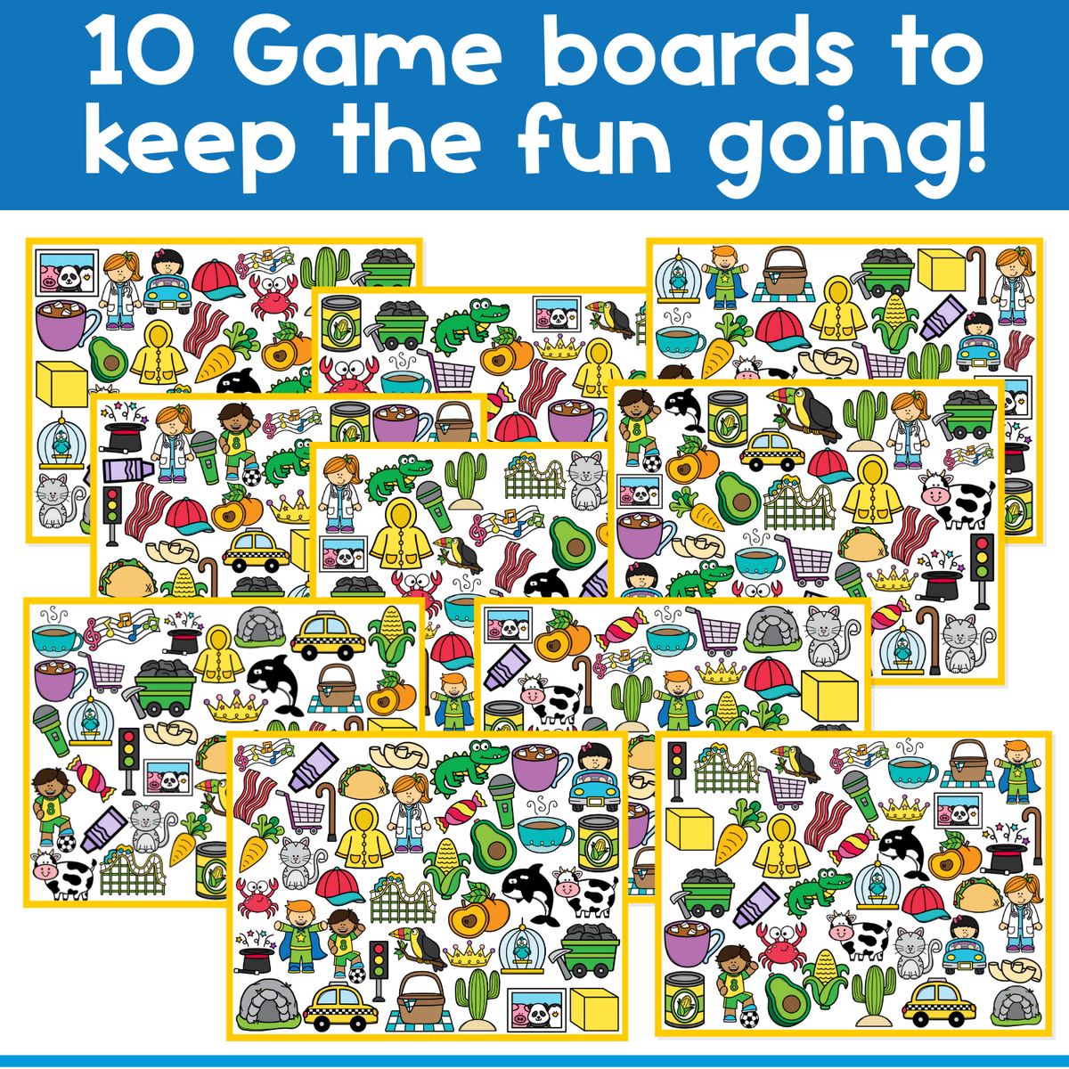 I Spy 'Flip' Board Game | Letter Sounds 'C' | Articulation | Sensory
