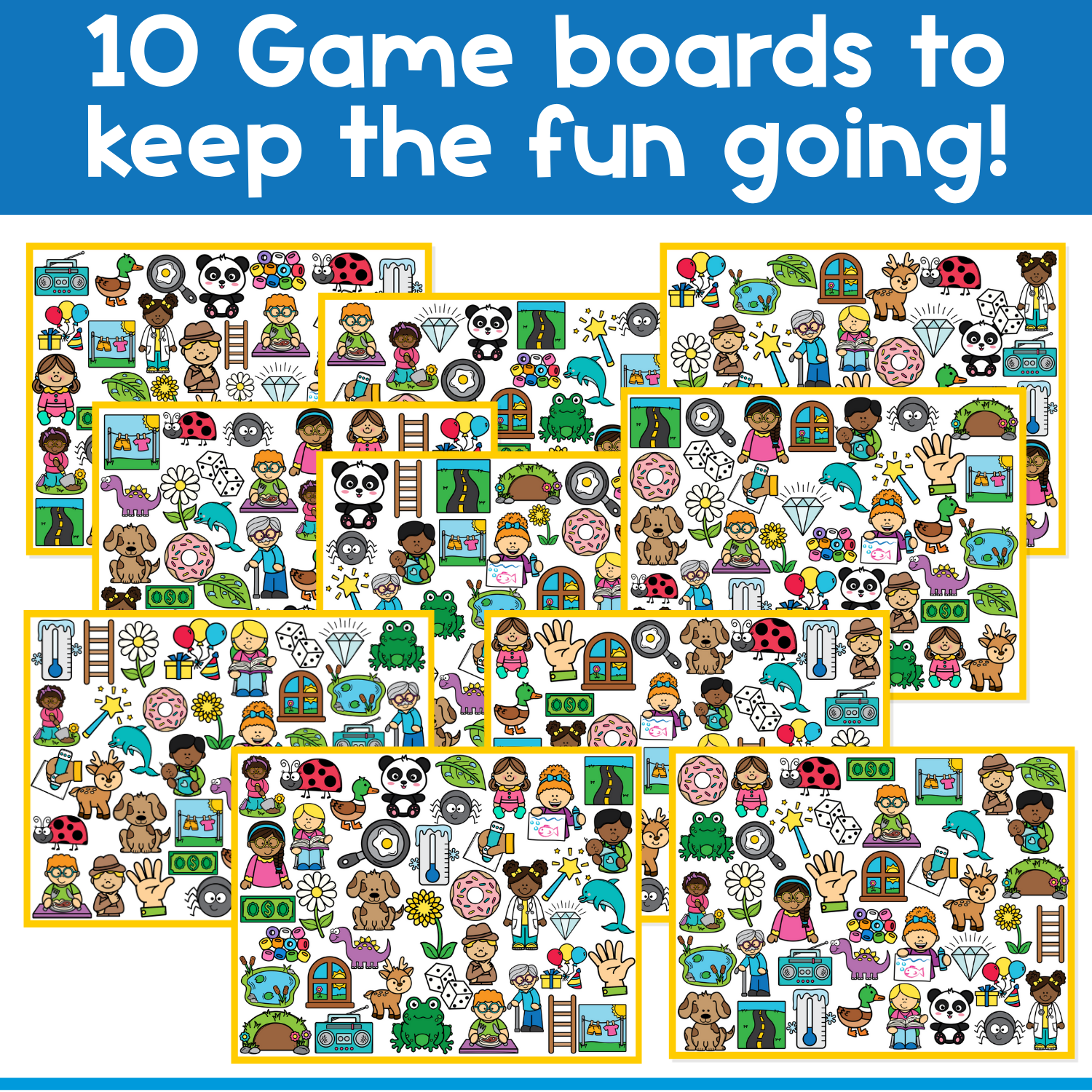 I Spy 'Flip' Board Game | Letter Sounds 'D' | Articulation | Sensory