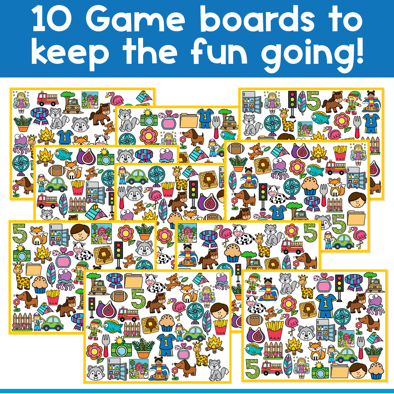 I Spy Board Game Letter Sound F | Phonics | Articulation | Phonemes | Sensory