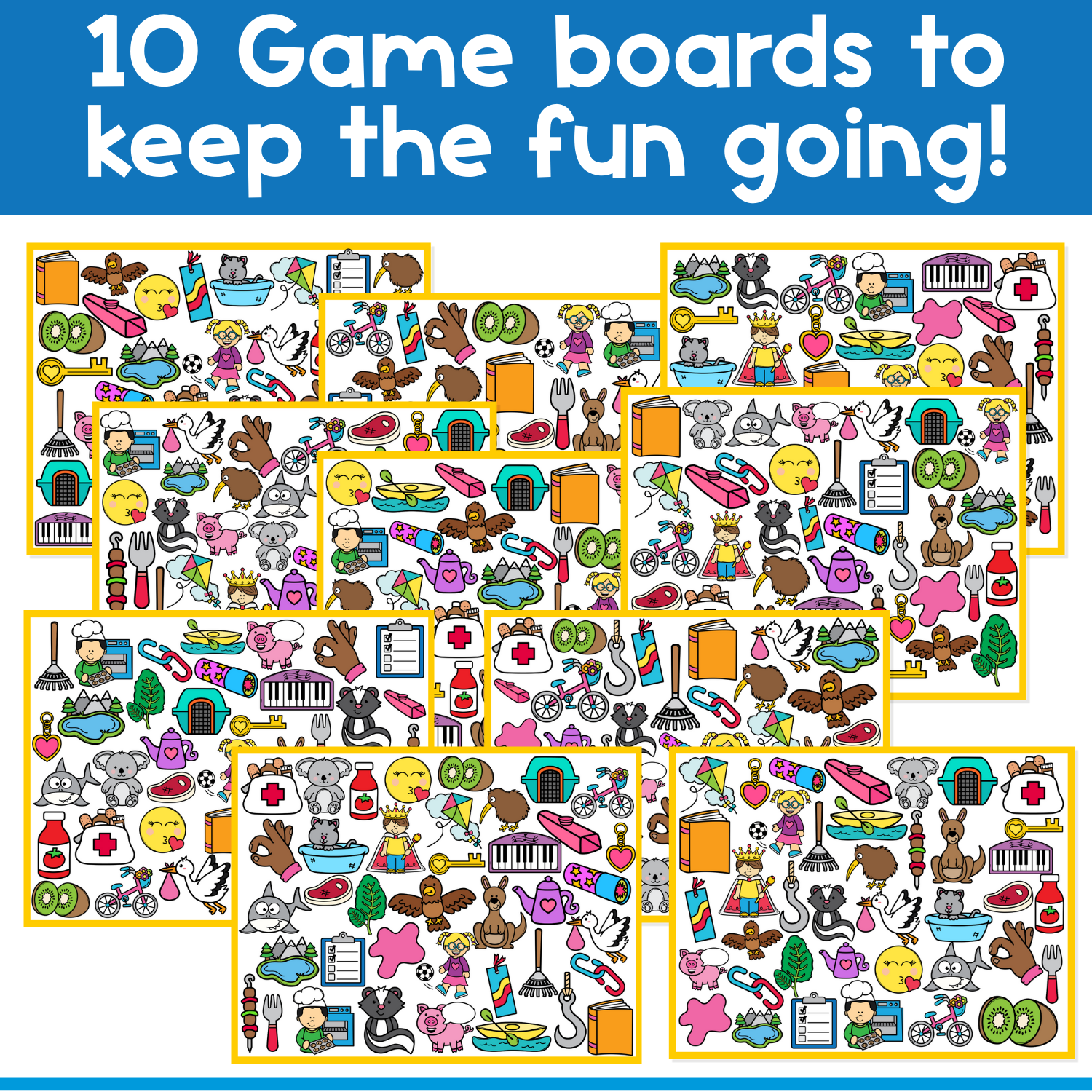 I Spy Board Game Letter Sound K | Phonics | Articulation | Phonemes | Sensory