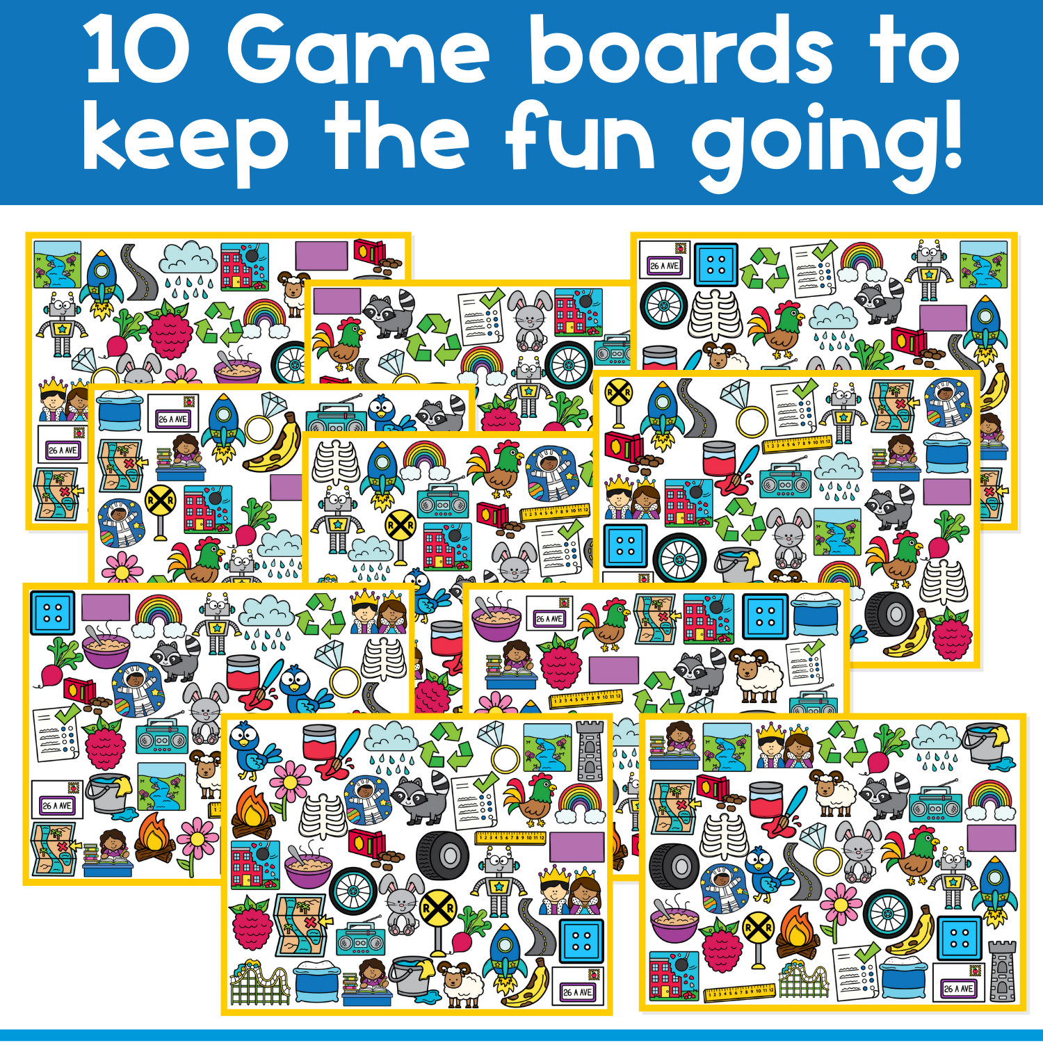 I Spy Board Game Letter Sound R | Phonics | Articulation | Phonemes | Sensory