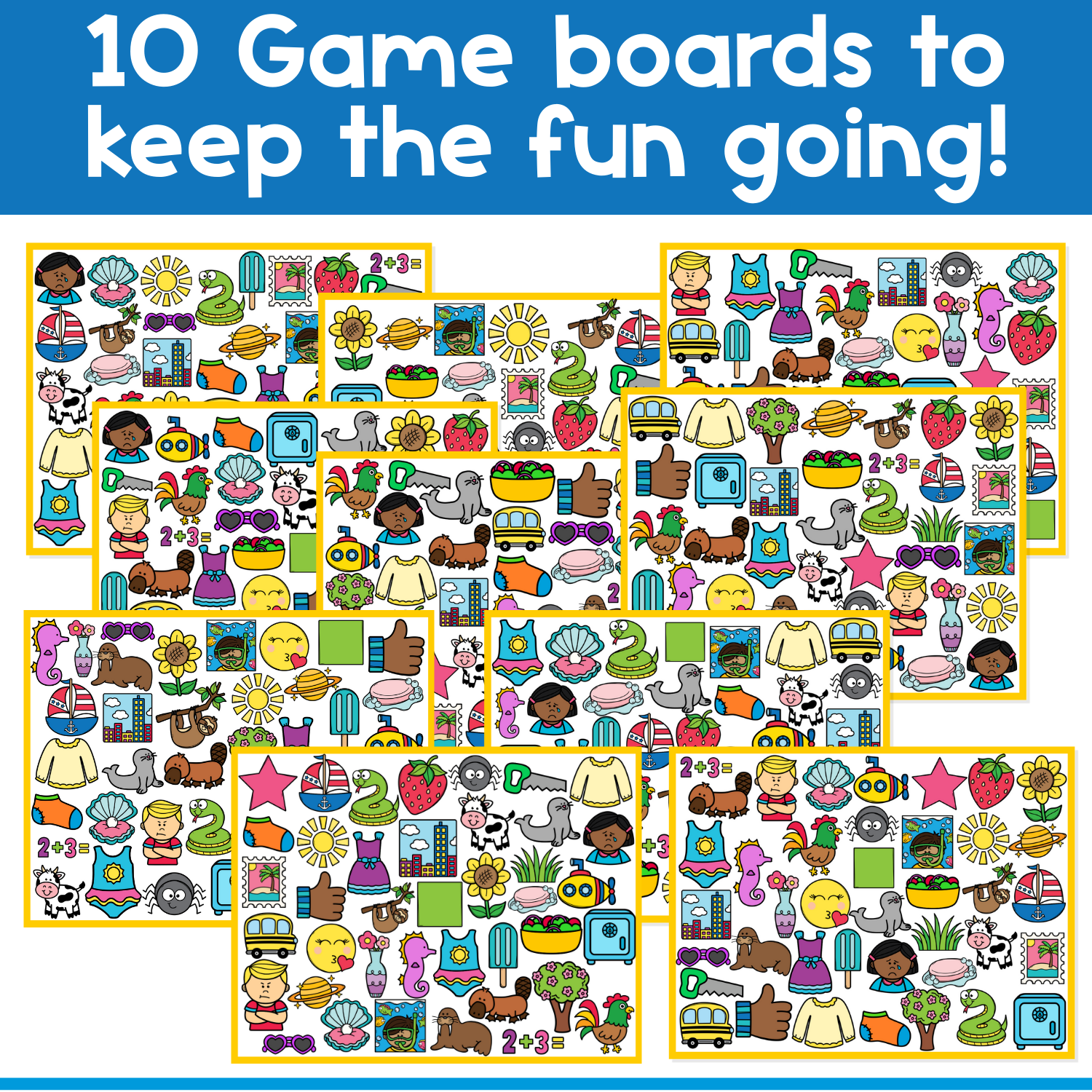 I Spy Board Game Letter Sound S | Phonics | Articulation | Phonemes | Sensory