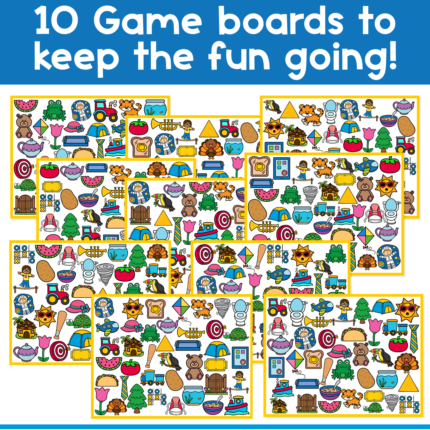 I Spy Board Game Letter Sound T | Phonics | Articulation | Phonemes | Sensory