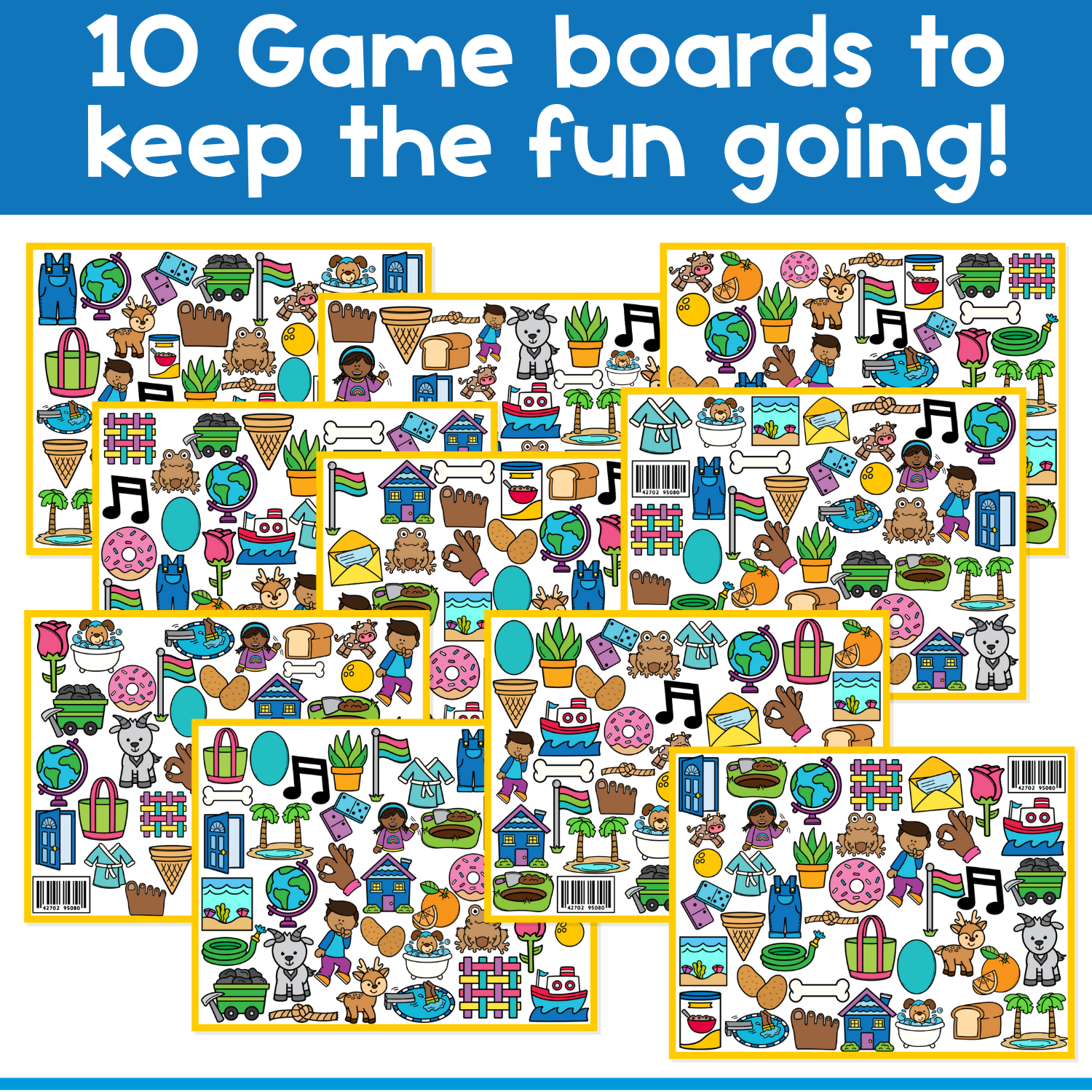 I Spy 'Flip' Board Game | Long Vowel /o/
