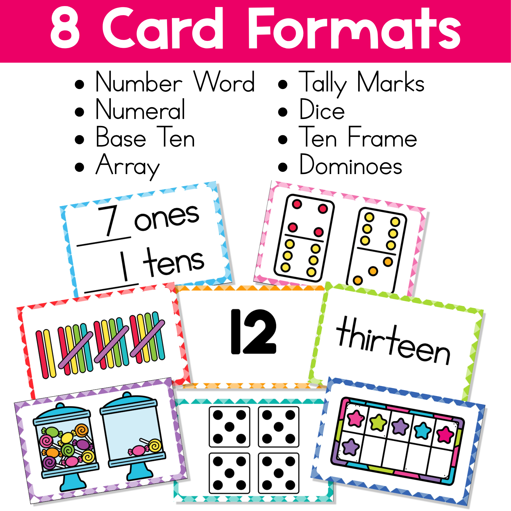 Numbers 0-20 Slap-It Card Game