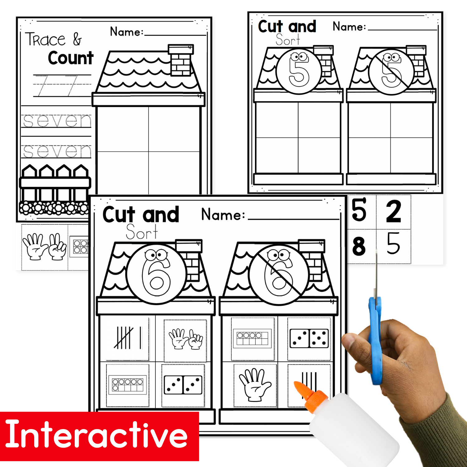 Numbers Worksheets Bundle Number Worksheets Convenience Bundle – lifeovercs