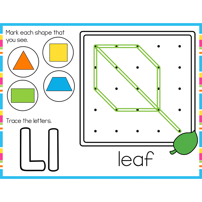 Fine Motor Mats for Spring | Geoboards