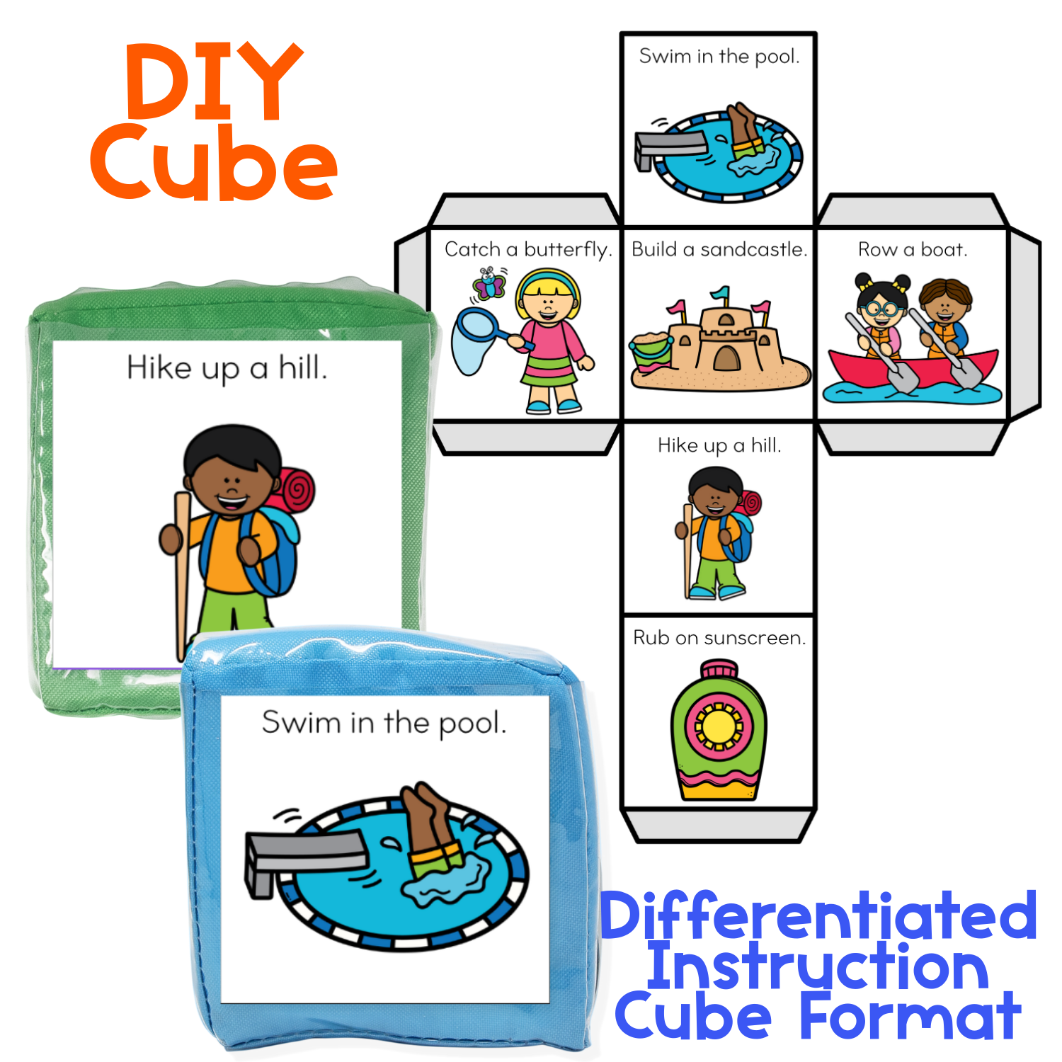 Brain Break Cube | Summer Theme