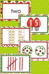 These 10 Card games for numbers 0-20 are such a fun way to review numbers!! I can think of so many ways (beyond the 10 games included) to use these cards!! Love the Christmas theme!