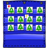 Alphabet Hide & Seek Pocket Chart Cards | Christmas Tree Theme