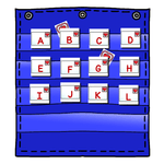 Alphabet Hide & Seek Pocket Chart Cards | ENDLESS Bundle