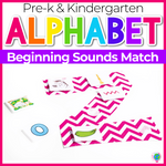 Alphabet Sound Recognition Sticky Puzzles