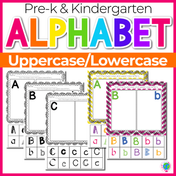 Alphabet Uppercase/Lowercase Letter sorts