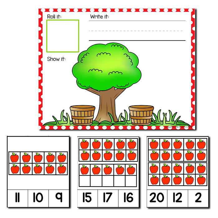 Numbers 1-20 Counting Activities BUNDLE