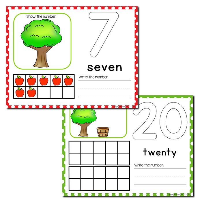 Numbers 1-20 Counting Activities BUNDLE