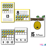 Beehive Theme Numbers 1-20 Counting Activities | Counting to 20 | Math Centers