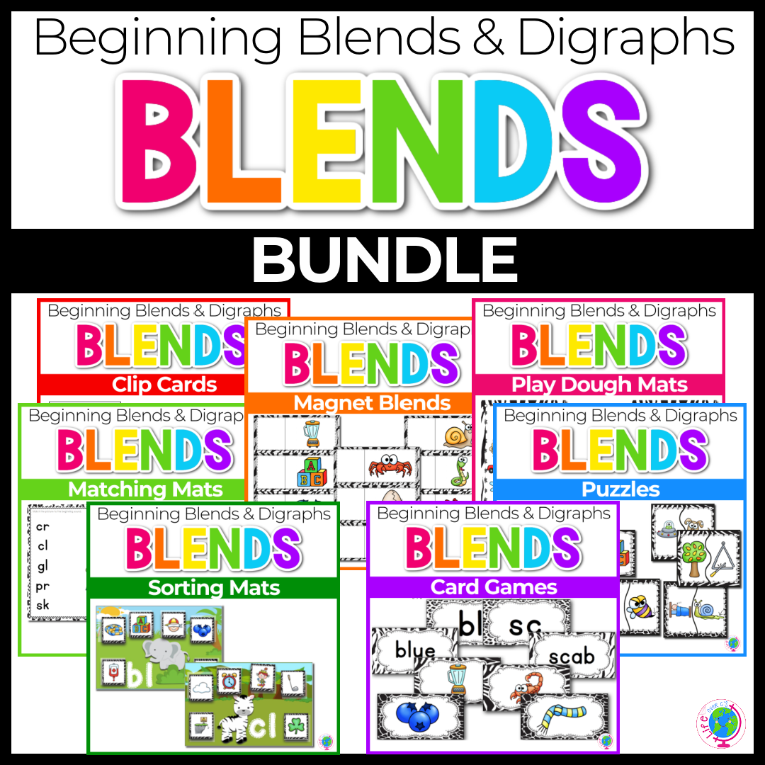 Beginning Blends and Digraphs bundle