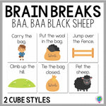 Gross Motor Brain Break Bundle: 30 Themes