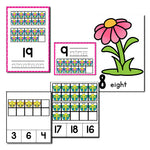 Butterfly Theme Numbers 1-20 Counting Activities | Counting to 20 | Math Centers