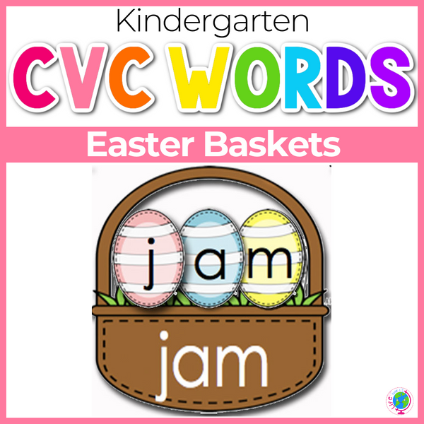 CVC Word Easter Baskets