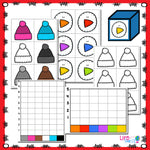 Winter Color Graphing Set