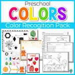 Color Recognition Math & Literacy Mega Pack