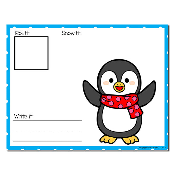 Snow Theme Numbers 1-20 Counting Activities | Counting to 20 | Math Centers
