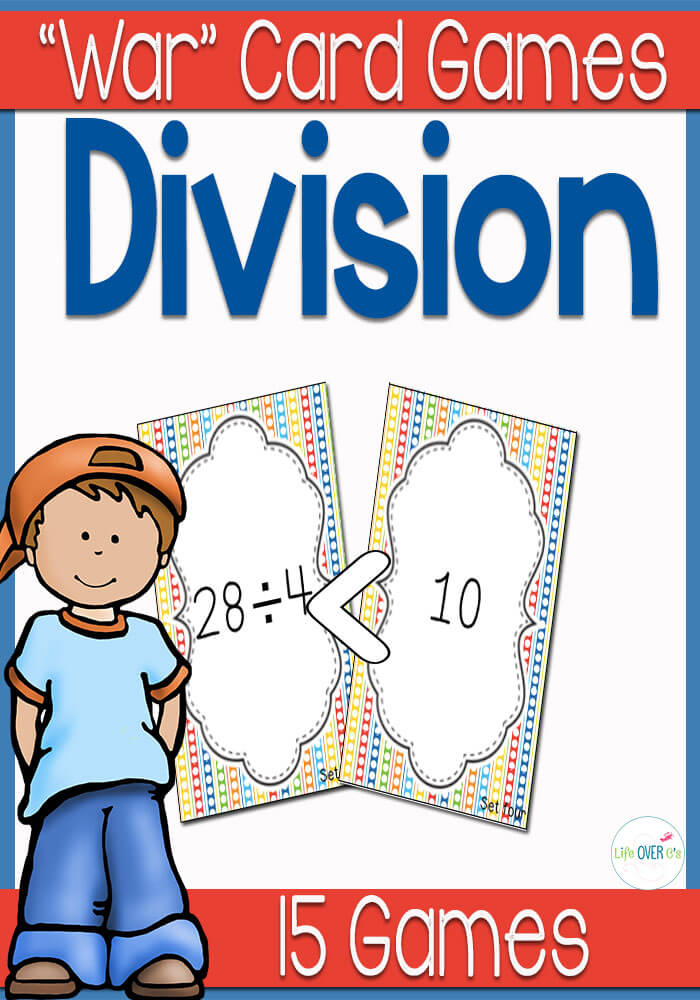 Lots of opportunities to build fluency with the 15 unique division 