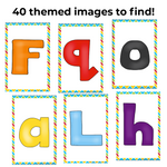 Alphabet Theme I Spy 'Flip' Board Game