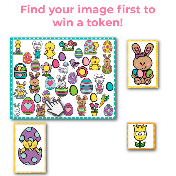 Easter Theme I Spy 'Flip' Board Game