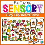 Fall Theme I Spy 'Flip' Board Game
