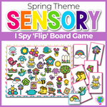 Spring Theme I Spy 'Flip' Board Game