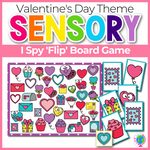Valentine's Day Theme I Spy 'Flip' Board Game