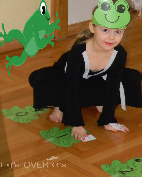 Get hopping with this Frog number line for numbers to 20. Practice addition and subtraction with a fun kinesthetic approach!