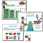 Community Helpers Measurement | Pre-K/Preschool Math Centers