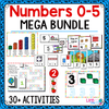 Numbers 0-5 | Pre-K/Preschool Math Centers
