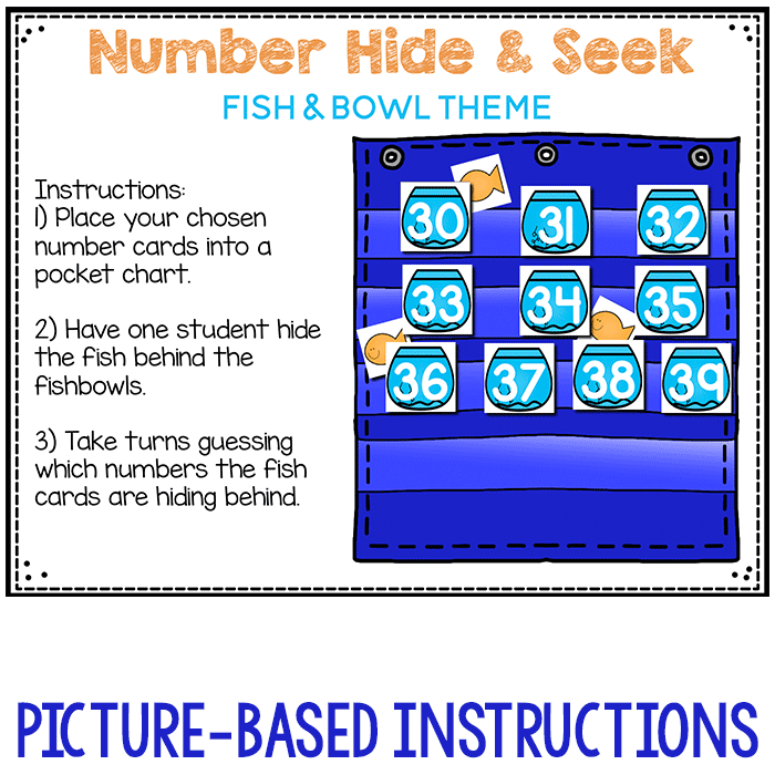 Numbers 1-120 Hide & Seek Endless Bundle