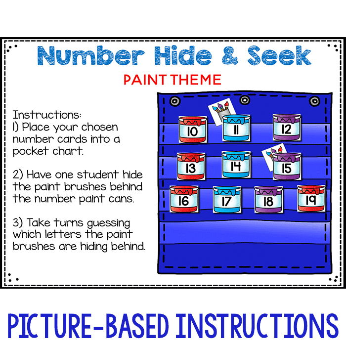 Numbers 1-120 Hide & Seek Endless Bundle