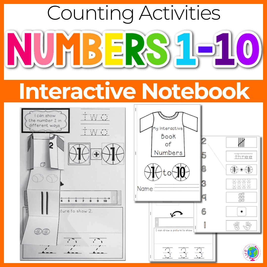 Interactive Math Notebook for Numbers 1-10 – lifeovercs
