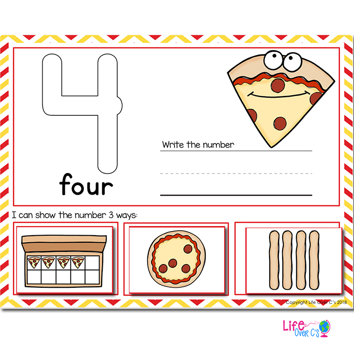 Number Recognition Mats | Ten-frames, Array, Tally Marks